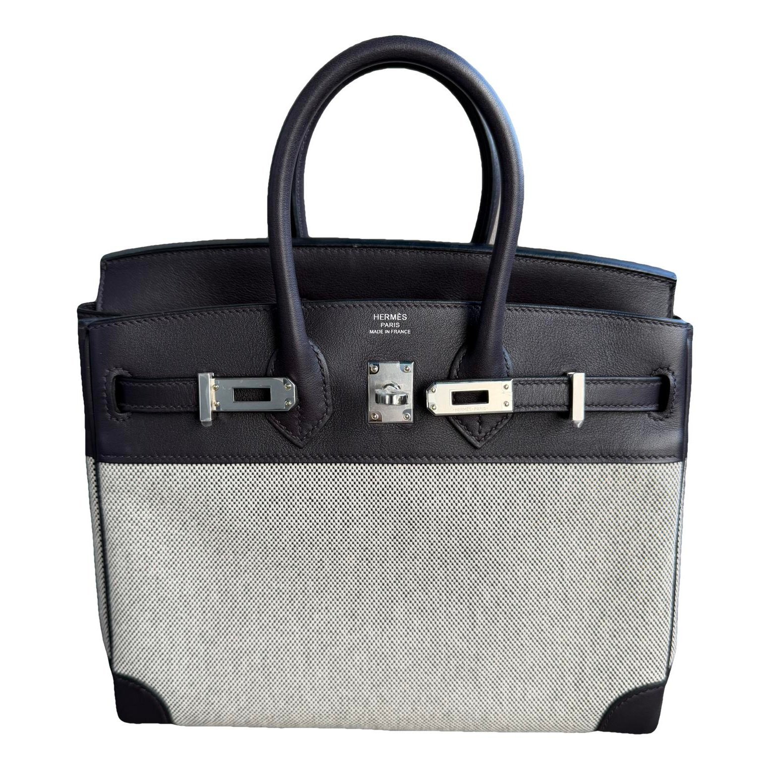 Hermes Birkin 25 Handbag Black