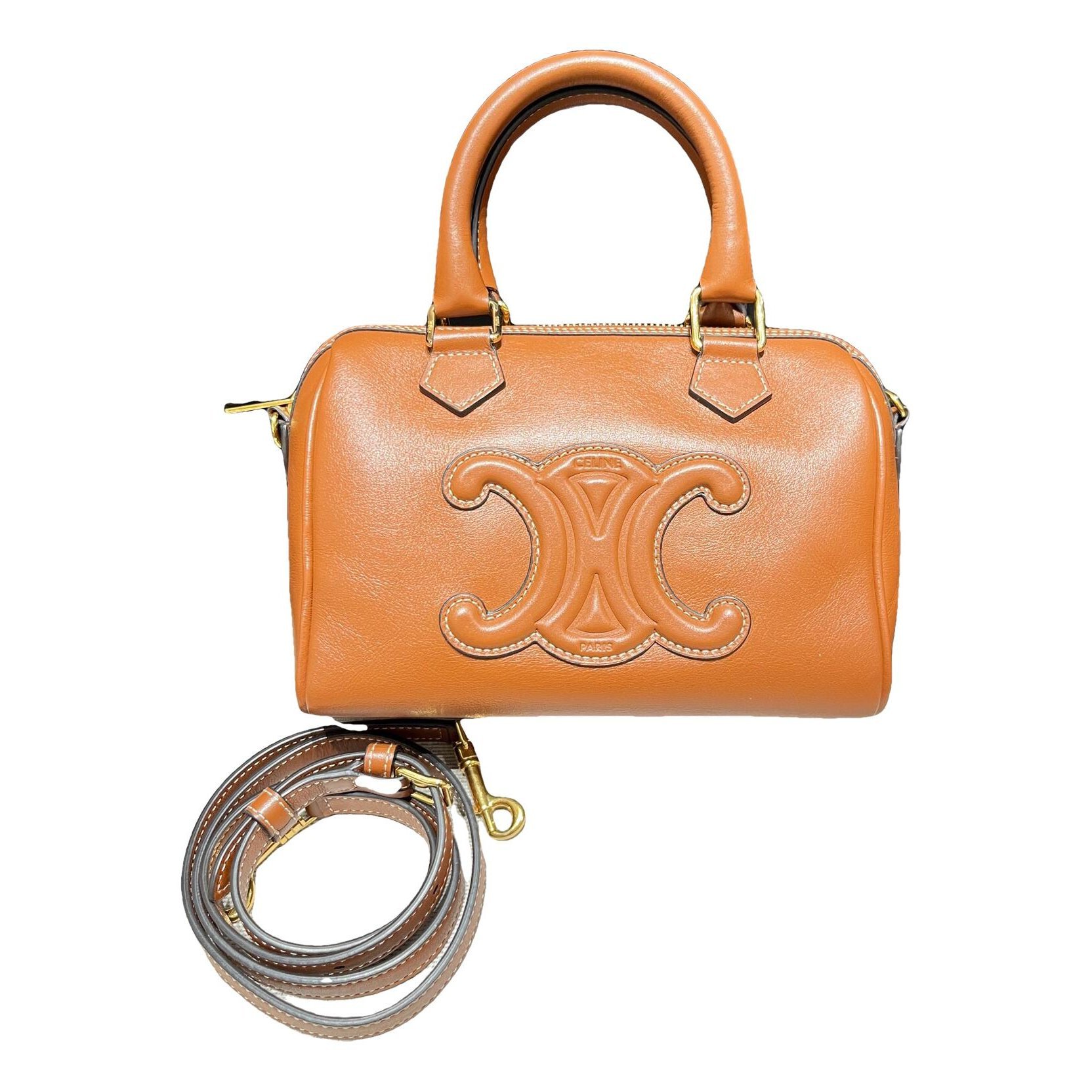 Leather handbag