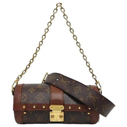 Papillon leather handbag