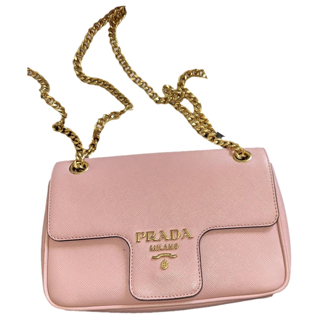 Diagramme leather handbag
