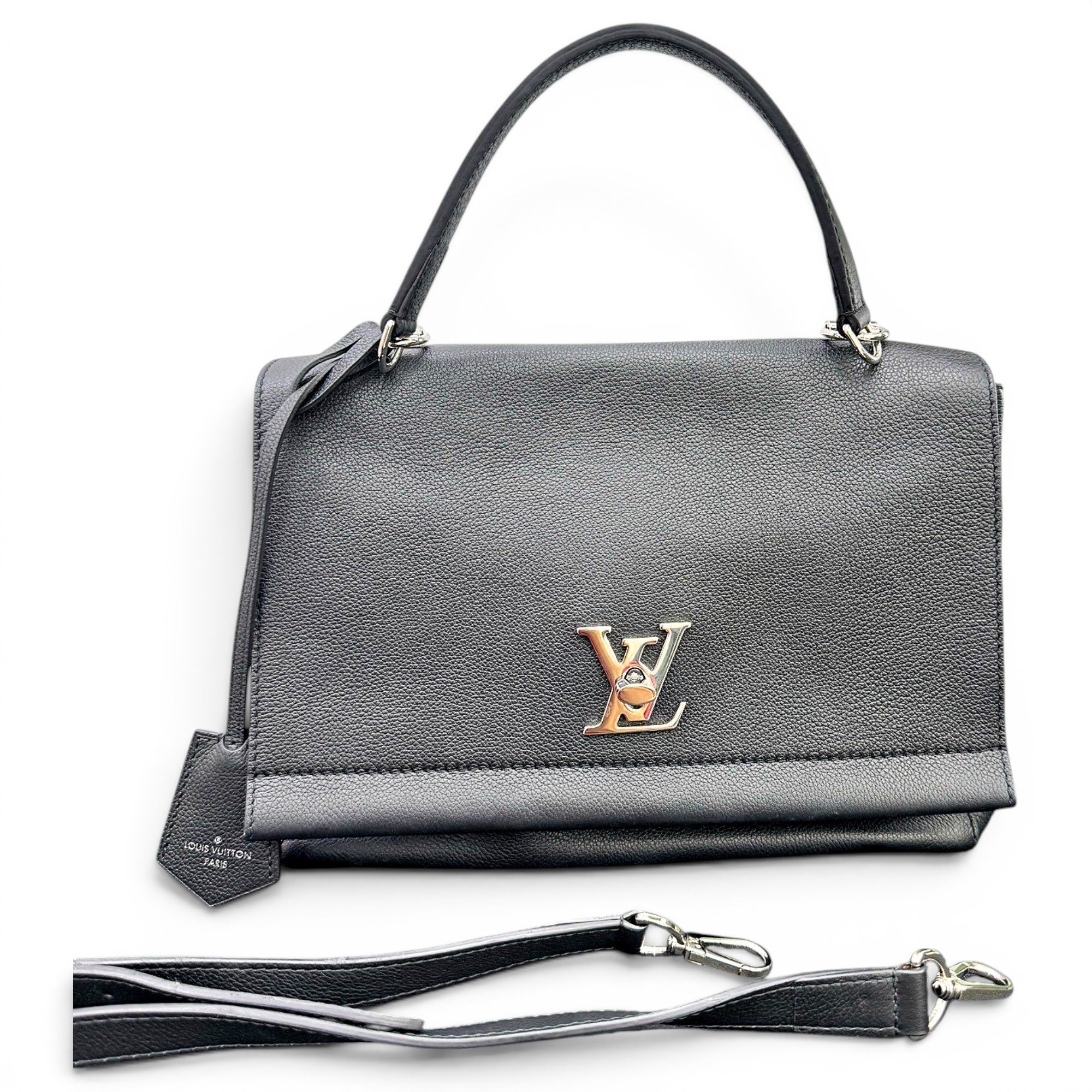 Lockme leather handbag