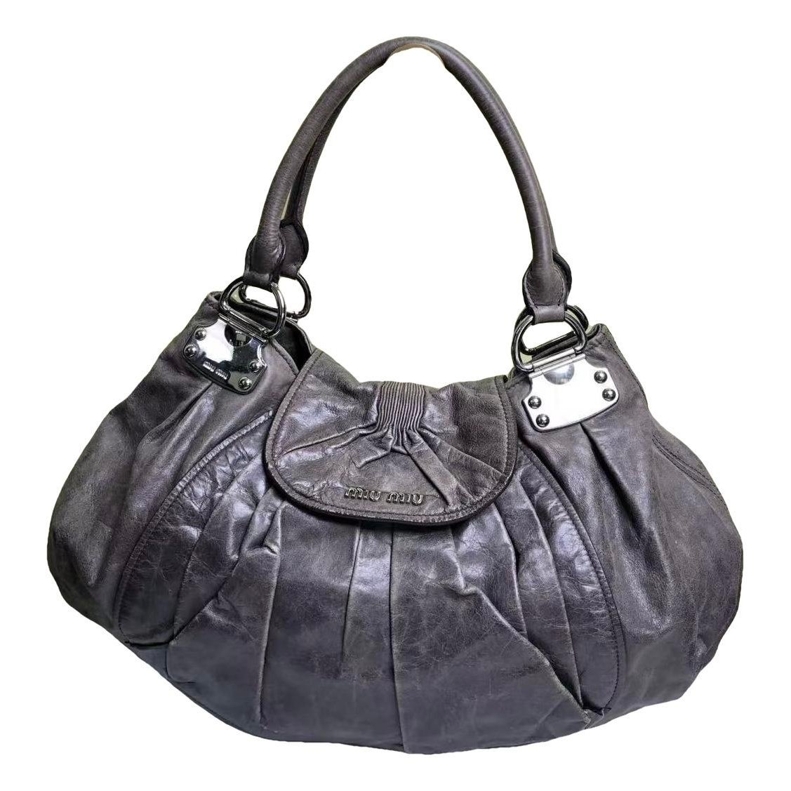 Leather handbag