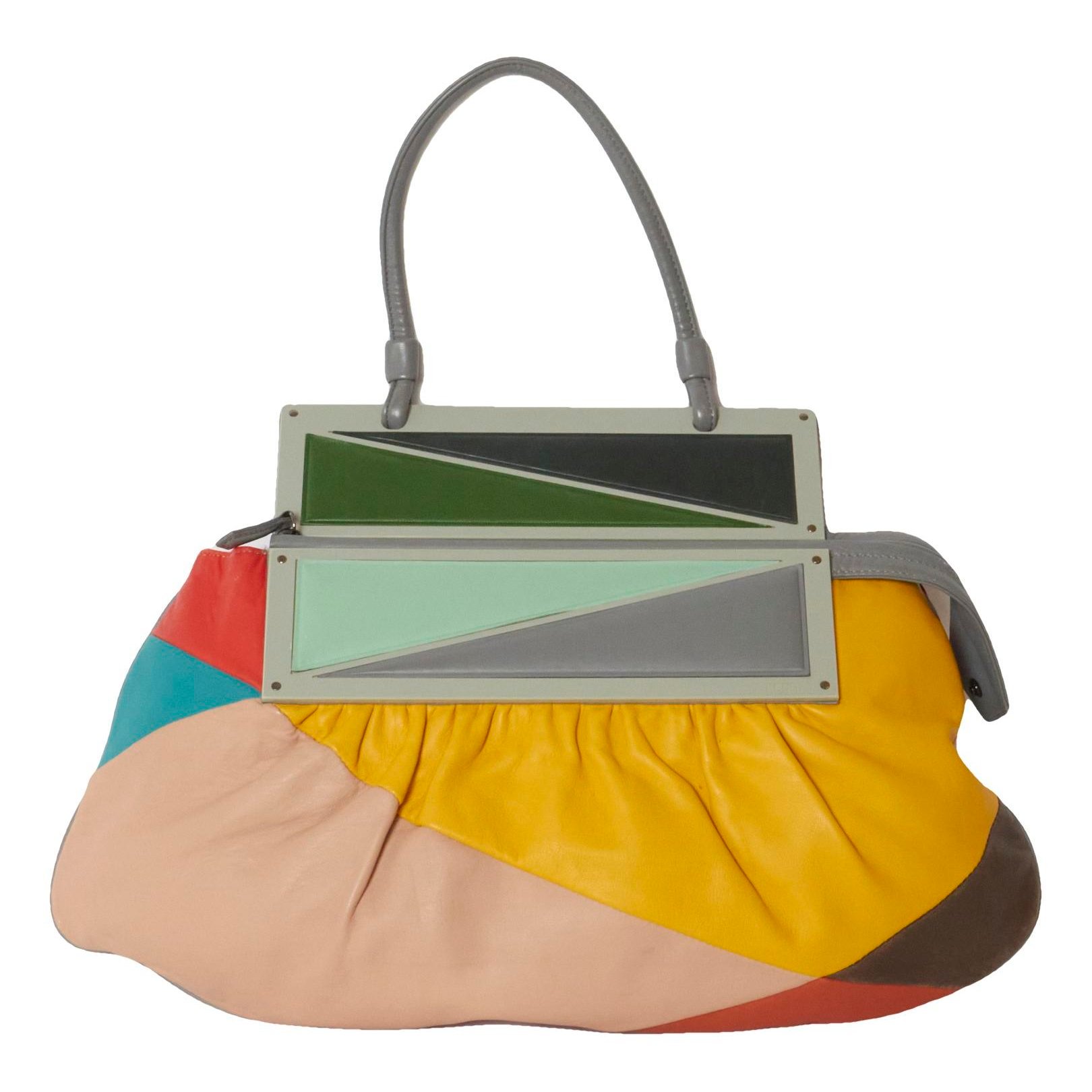 Leather handbag