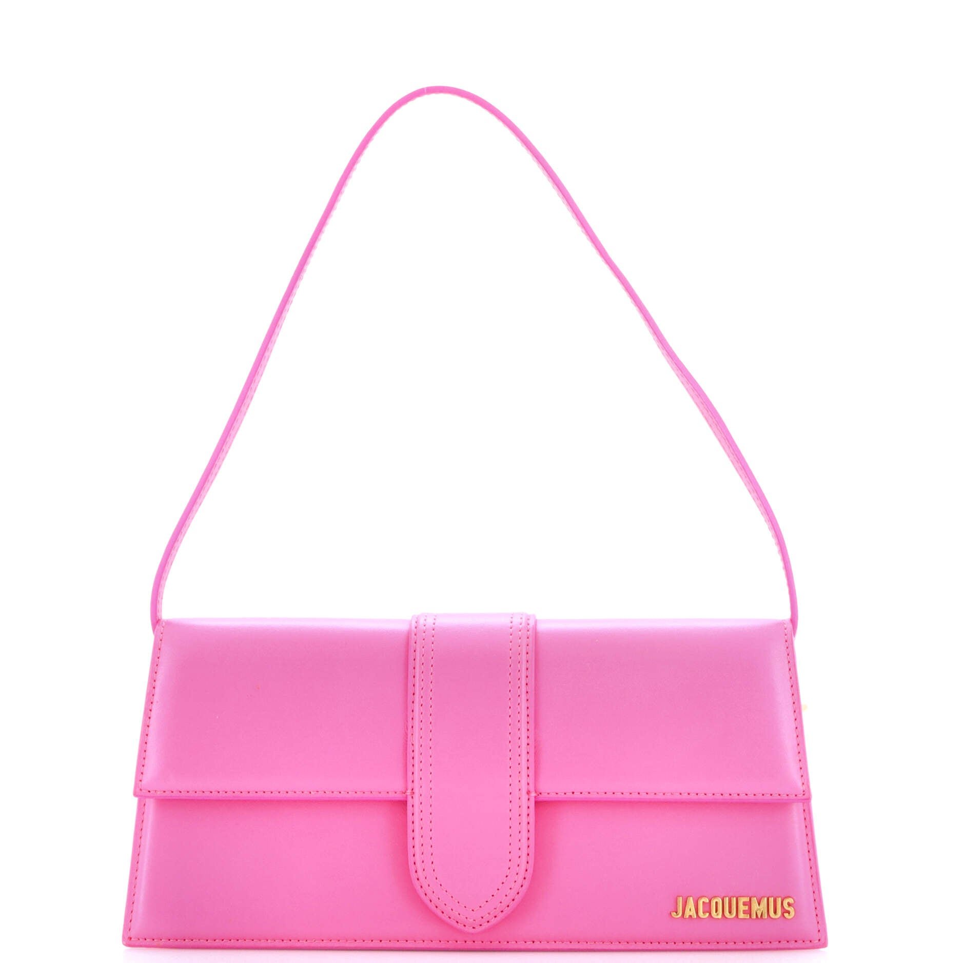 Jacquemus Le Bambino Flap Shoulder Bag Leather Long