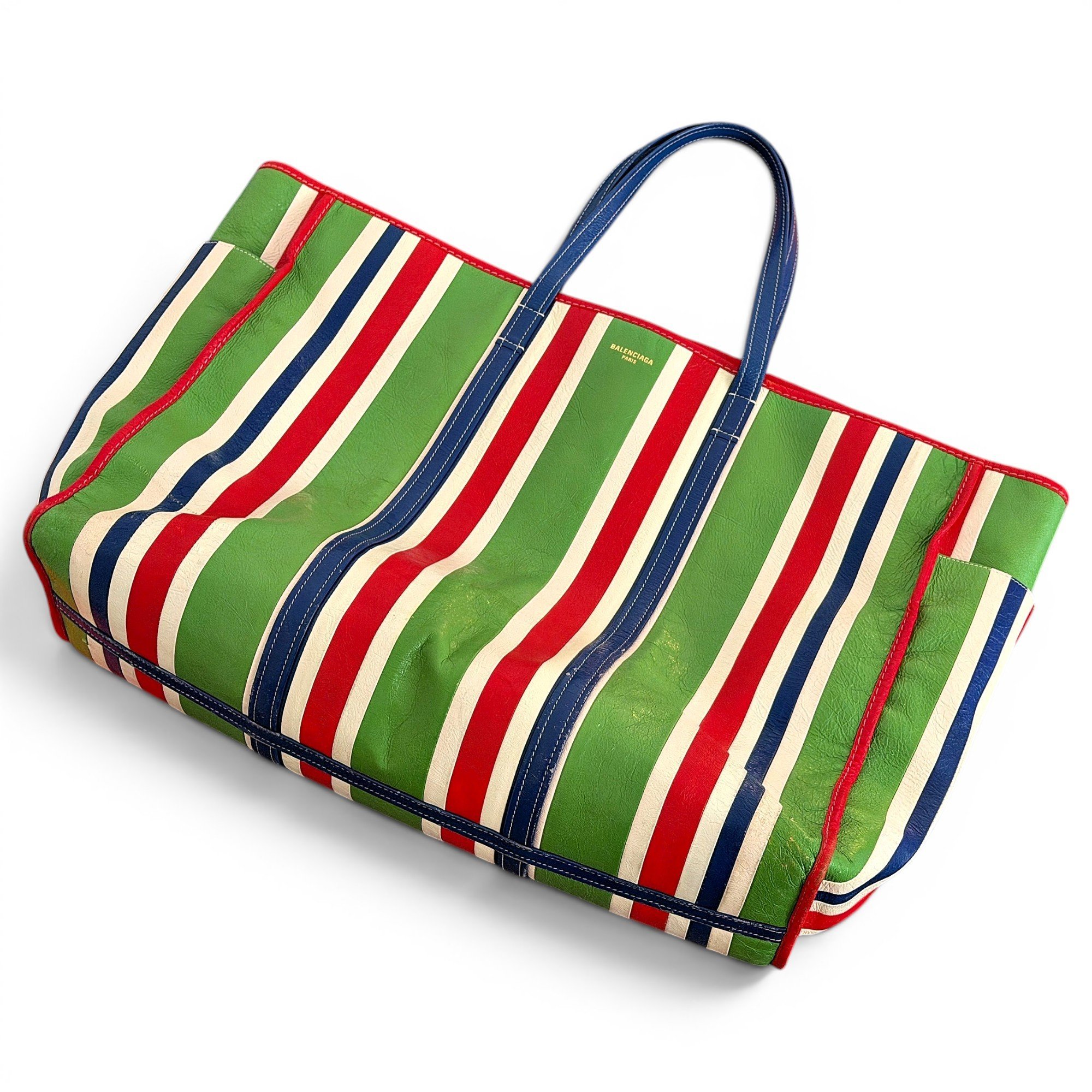 Leather tote