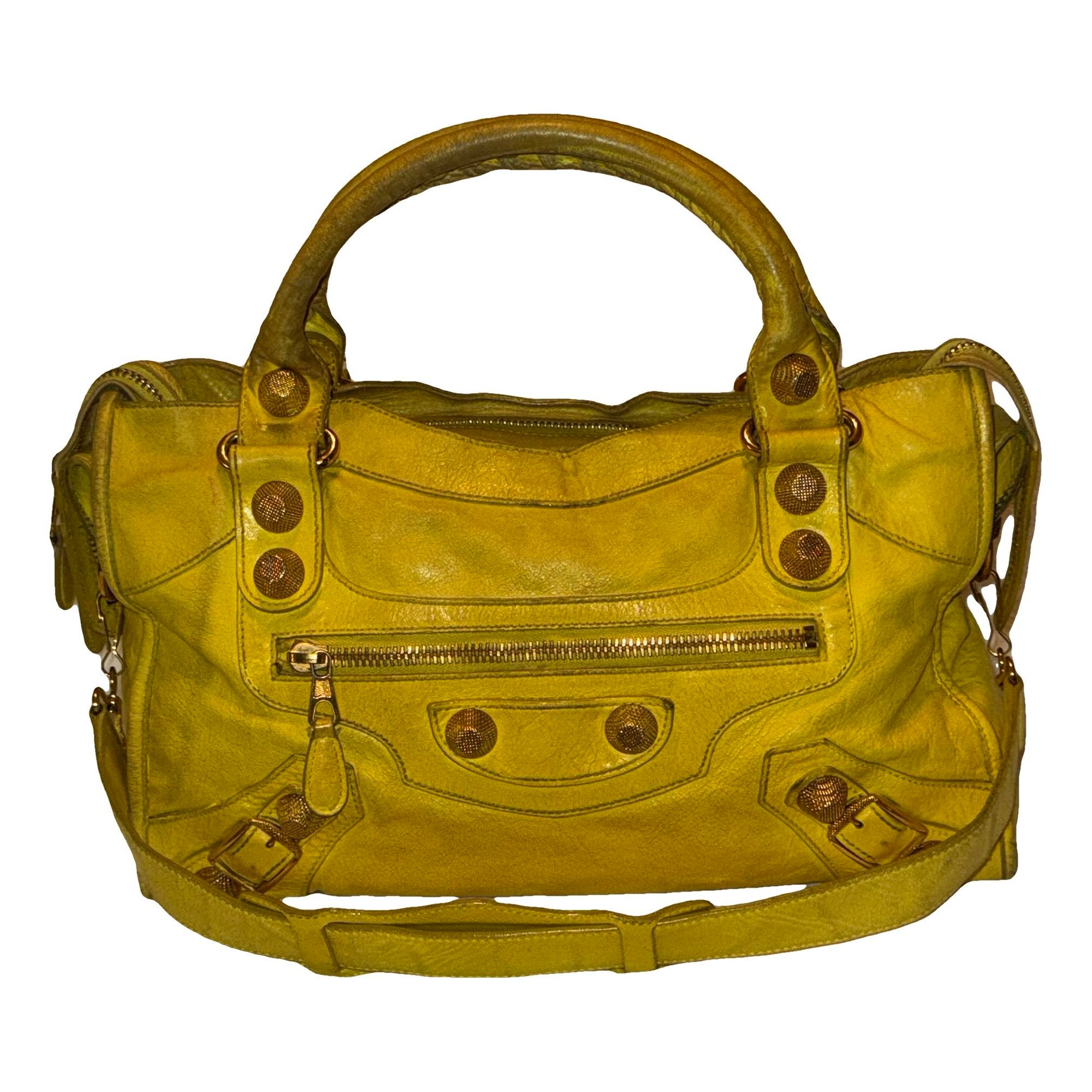 Leather handbag