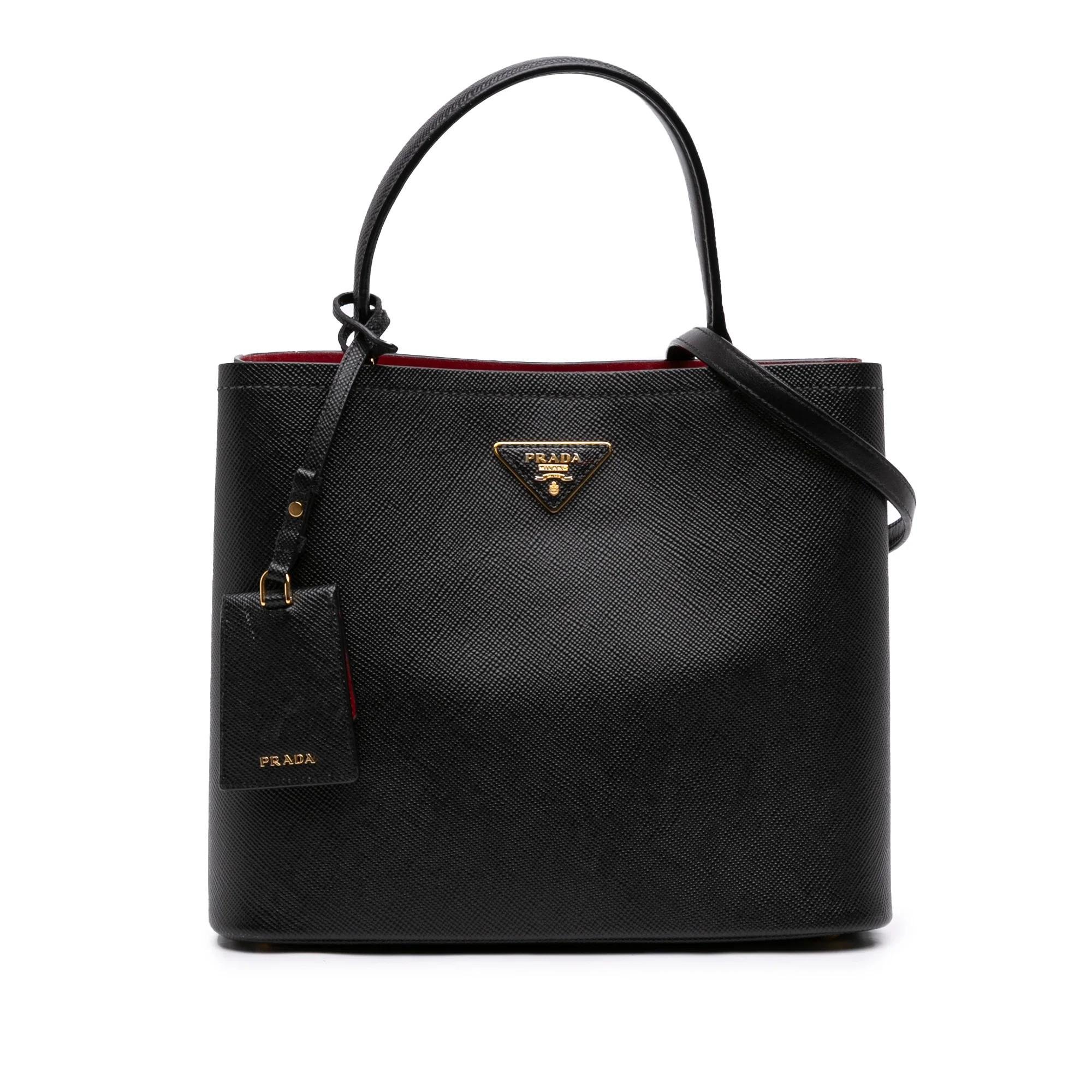 Panier leather handbag