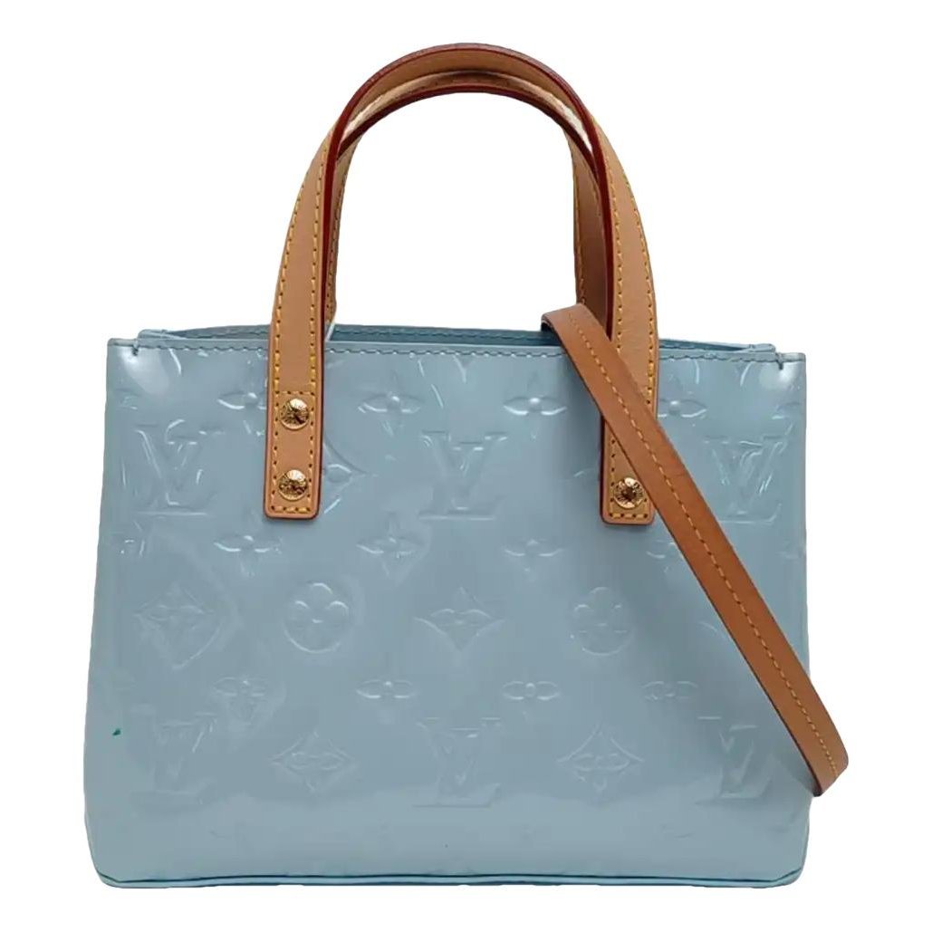 Reade patent leather handbag
