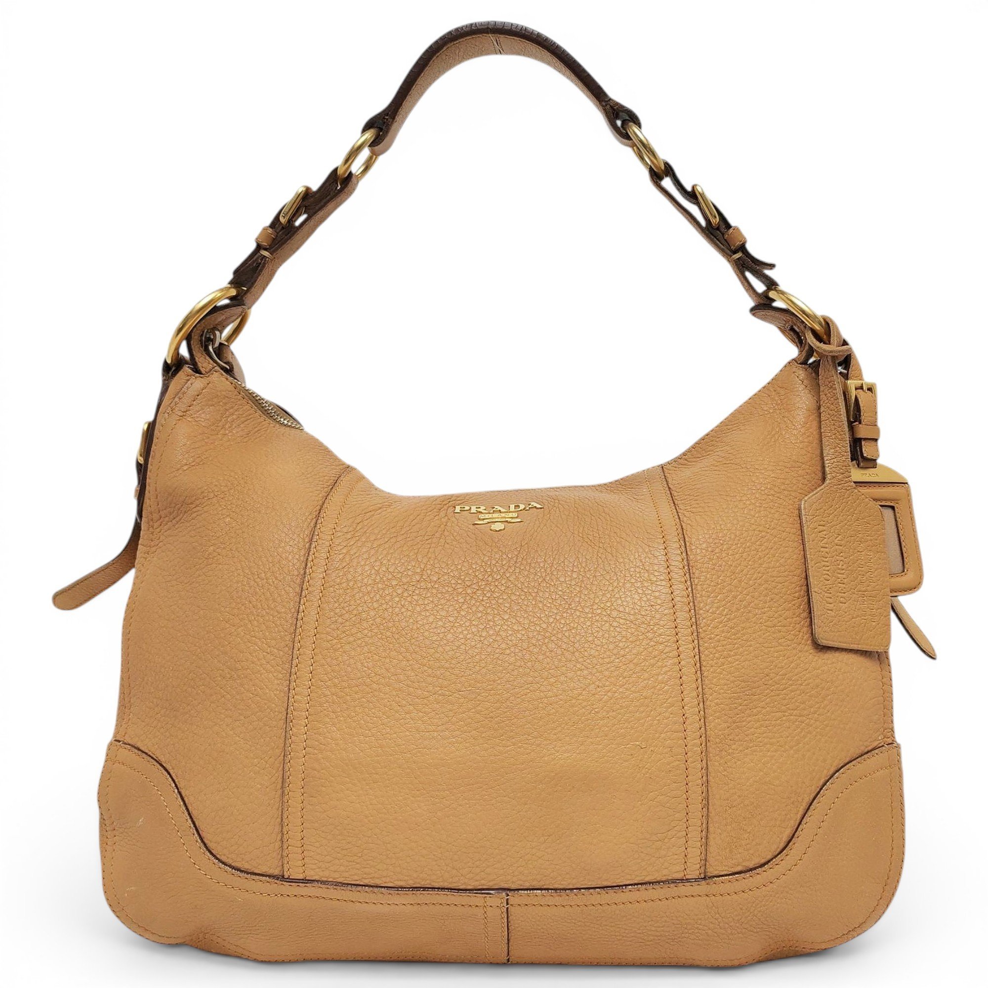 Arqué leather handbag