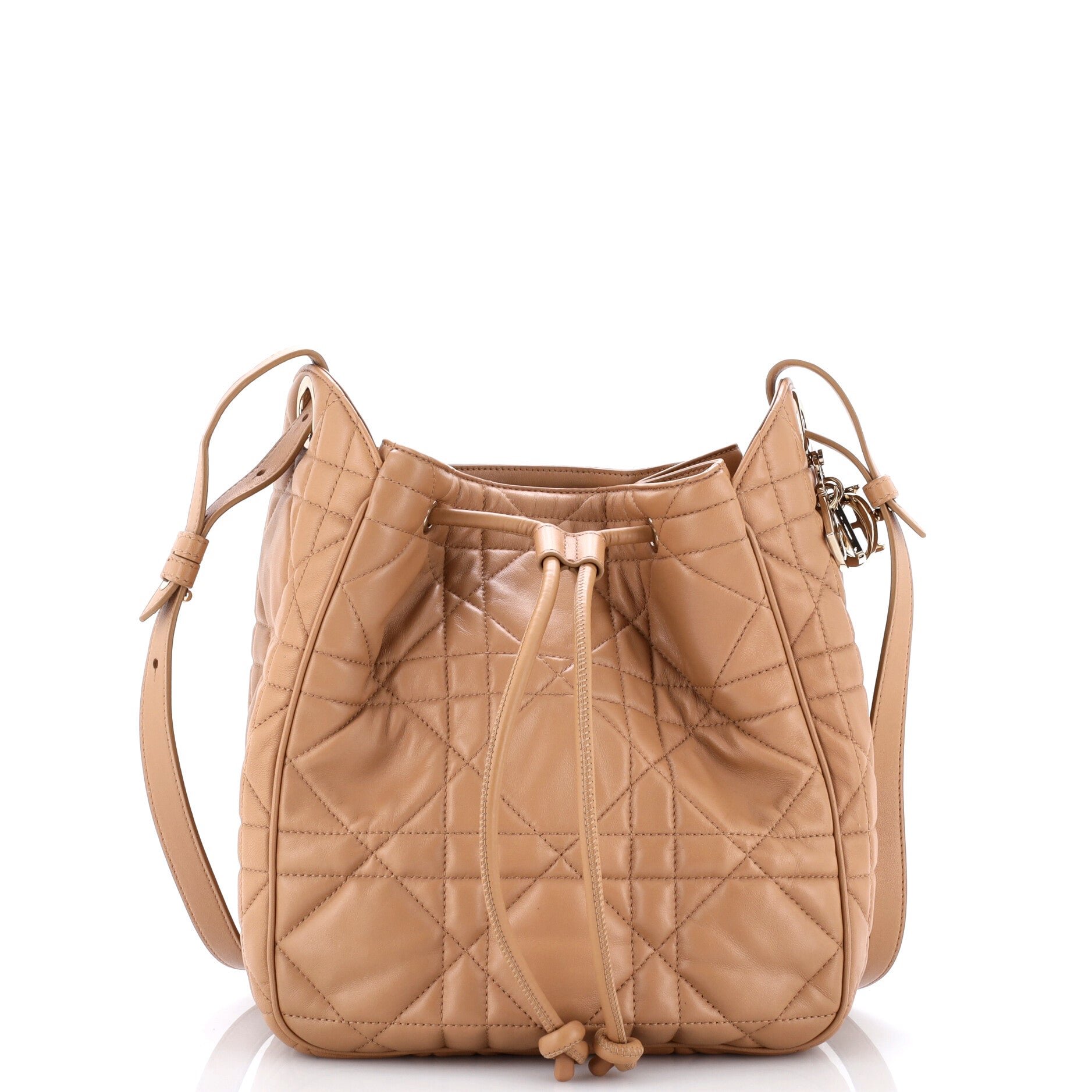 D-Motion Bag Cannage Quilted Leather Medium