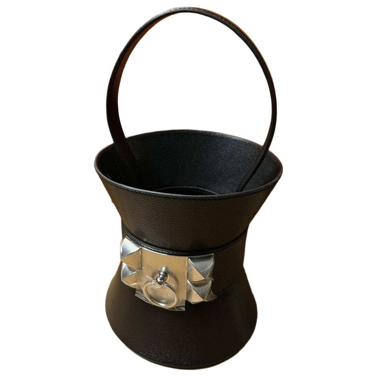 Hermes Medor Handbag Black 2025