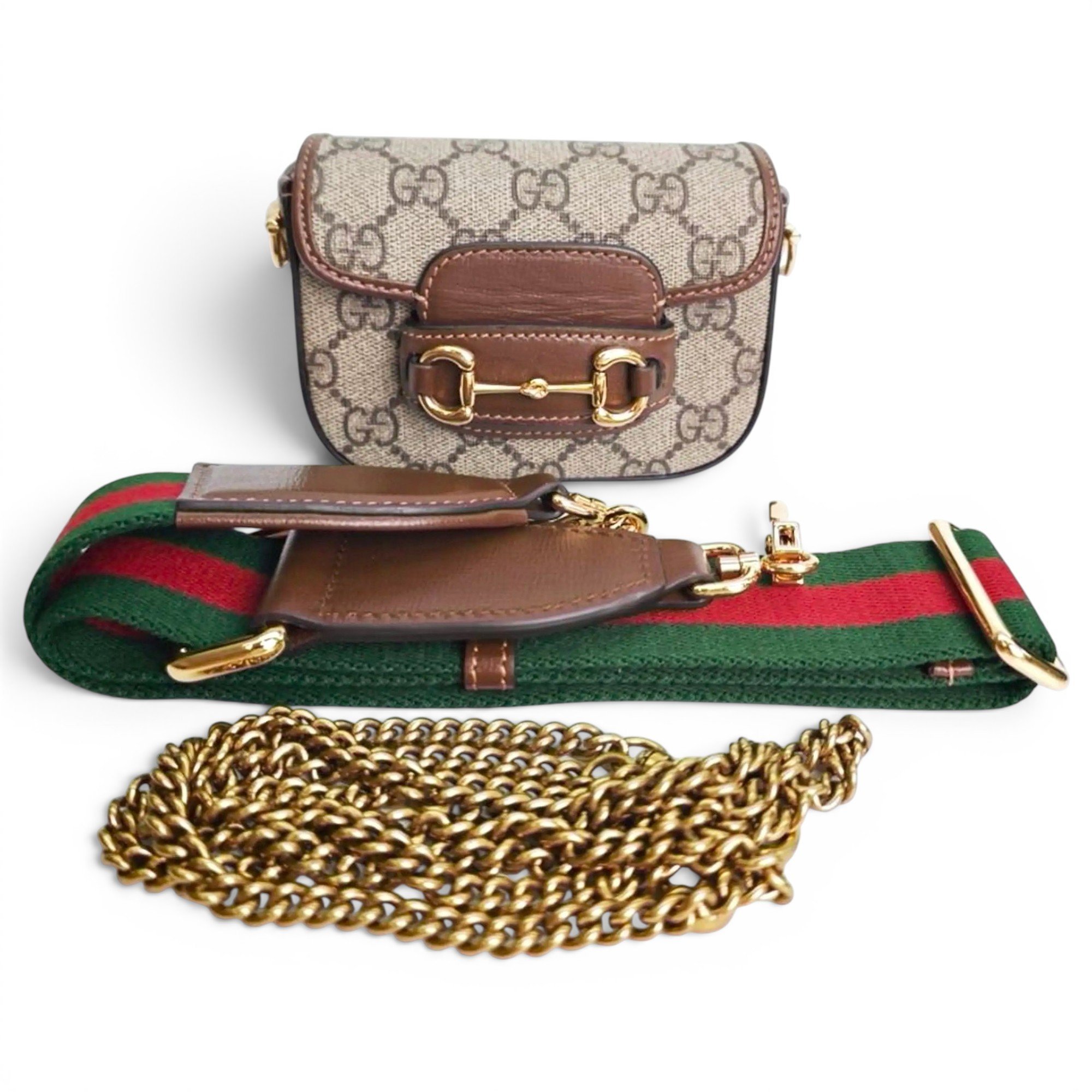 Horsebit 1955 leather handbag