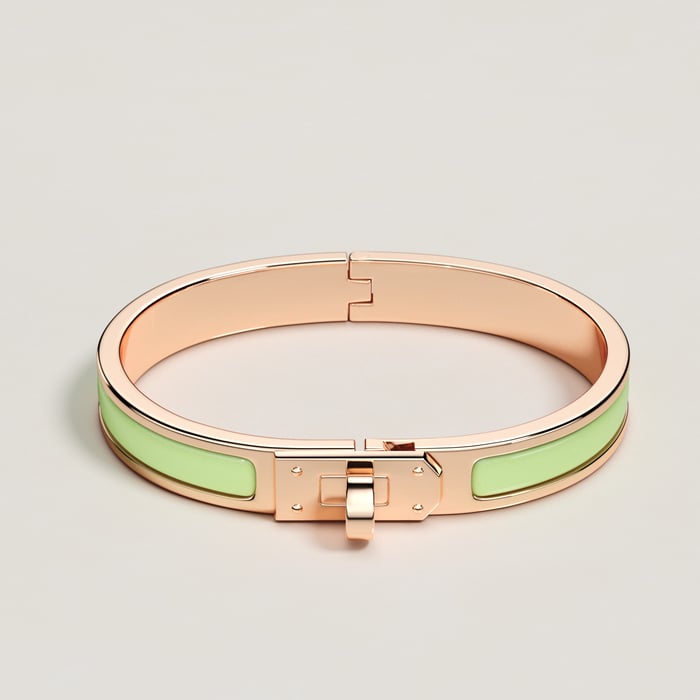 Vert Amande Mini Clic Kelly Bracelet