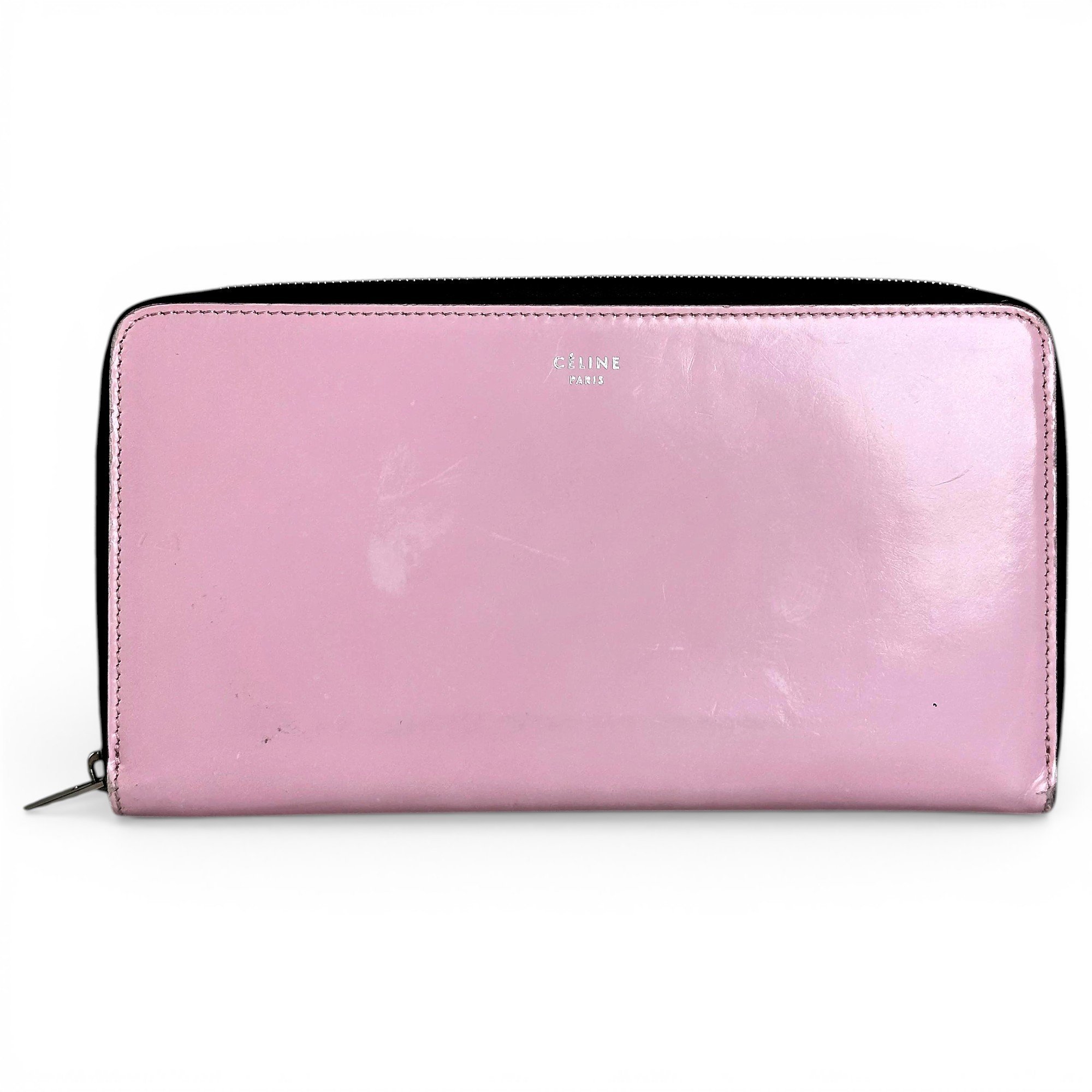 Trapèze leather mini bag