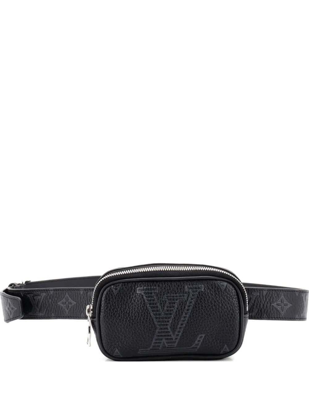 Signature Pocket Monogram Shadow Giant Taurillon Leather belt bag