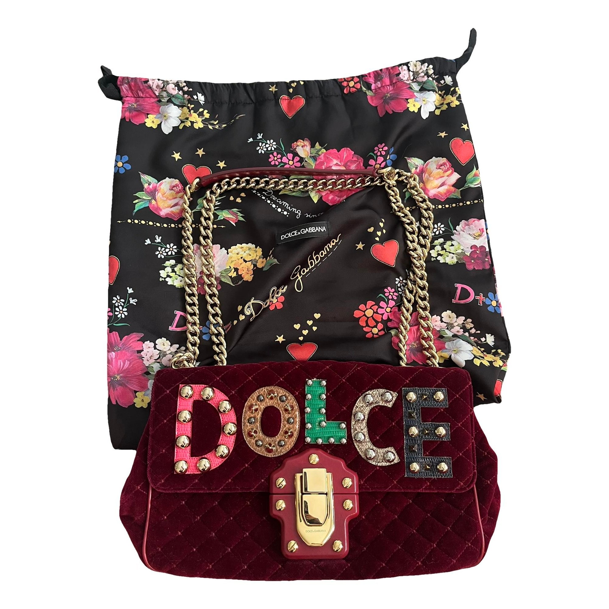 Lucia velvet crossbody bag
