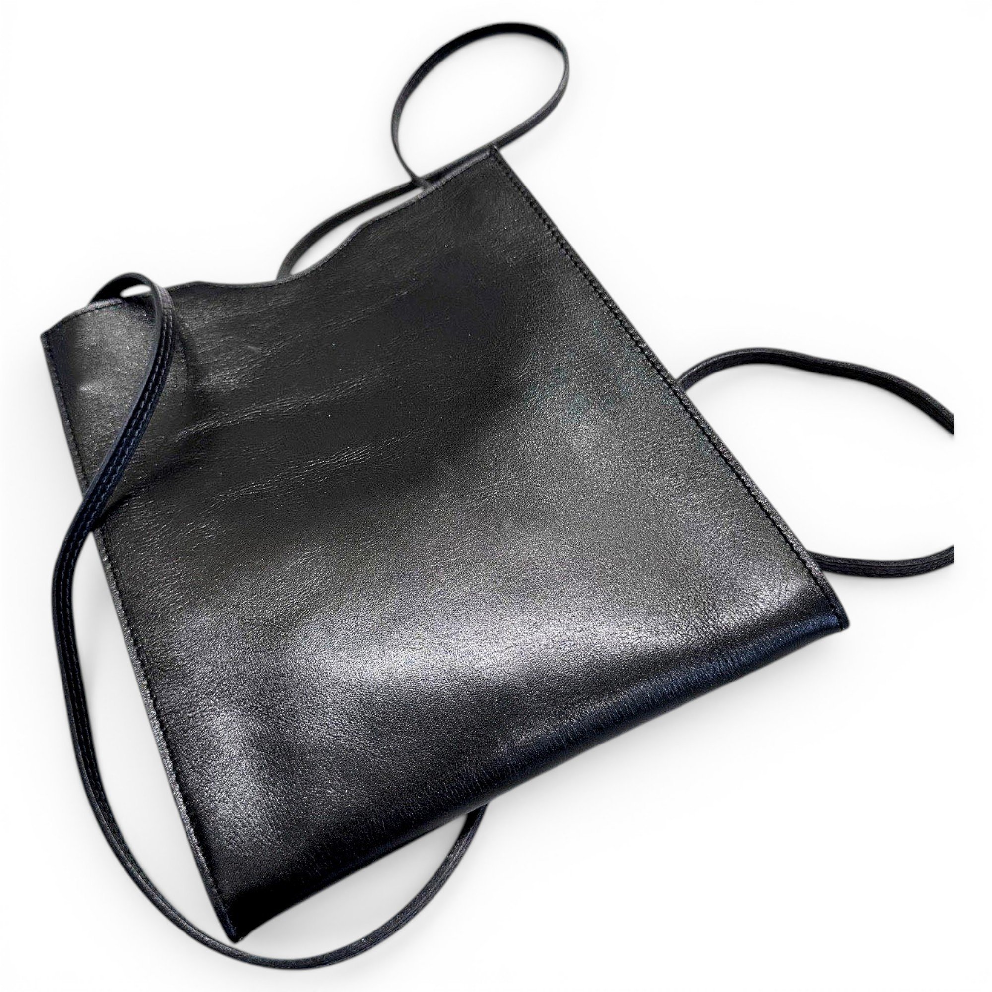 Leather crossbody bag