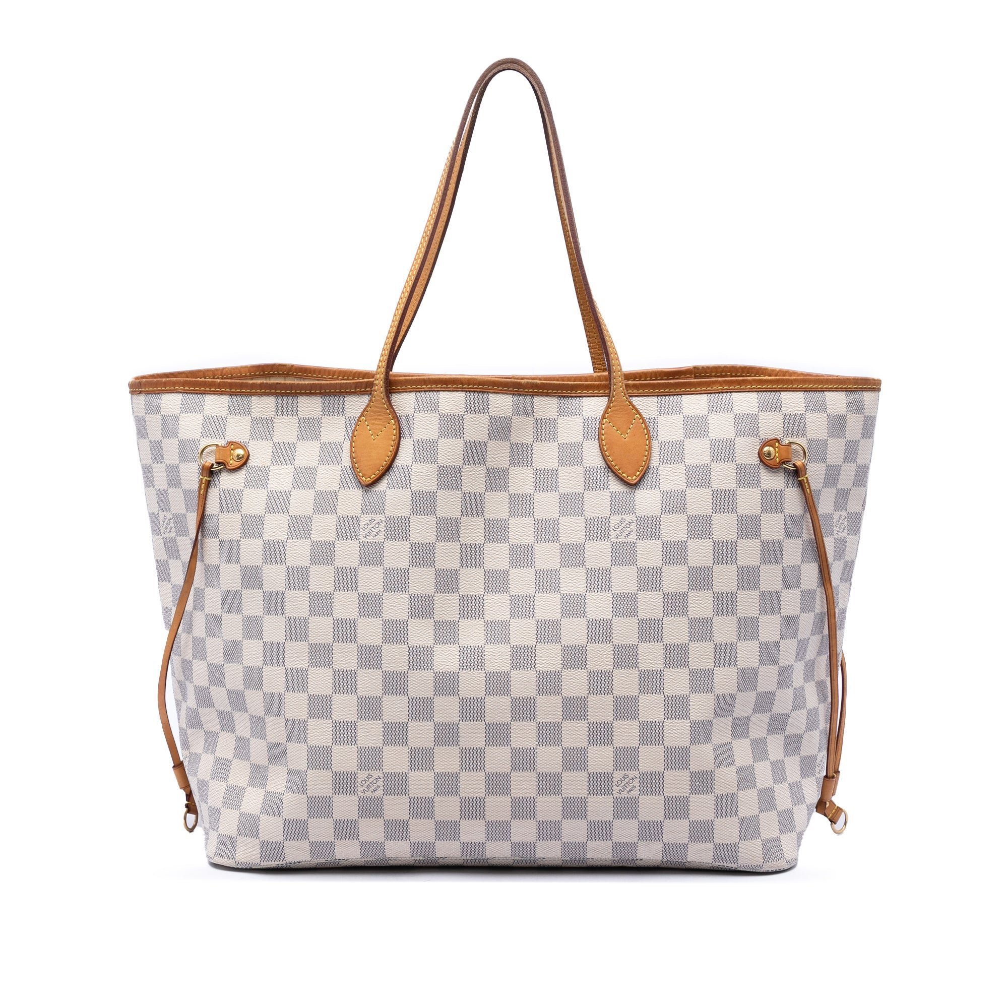 Neverfull leather tote