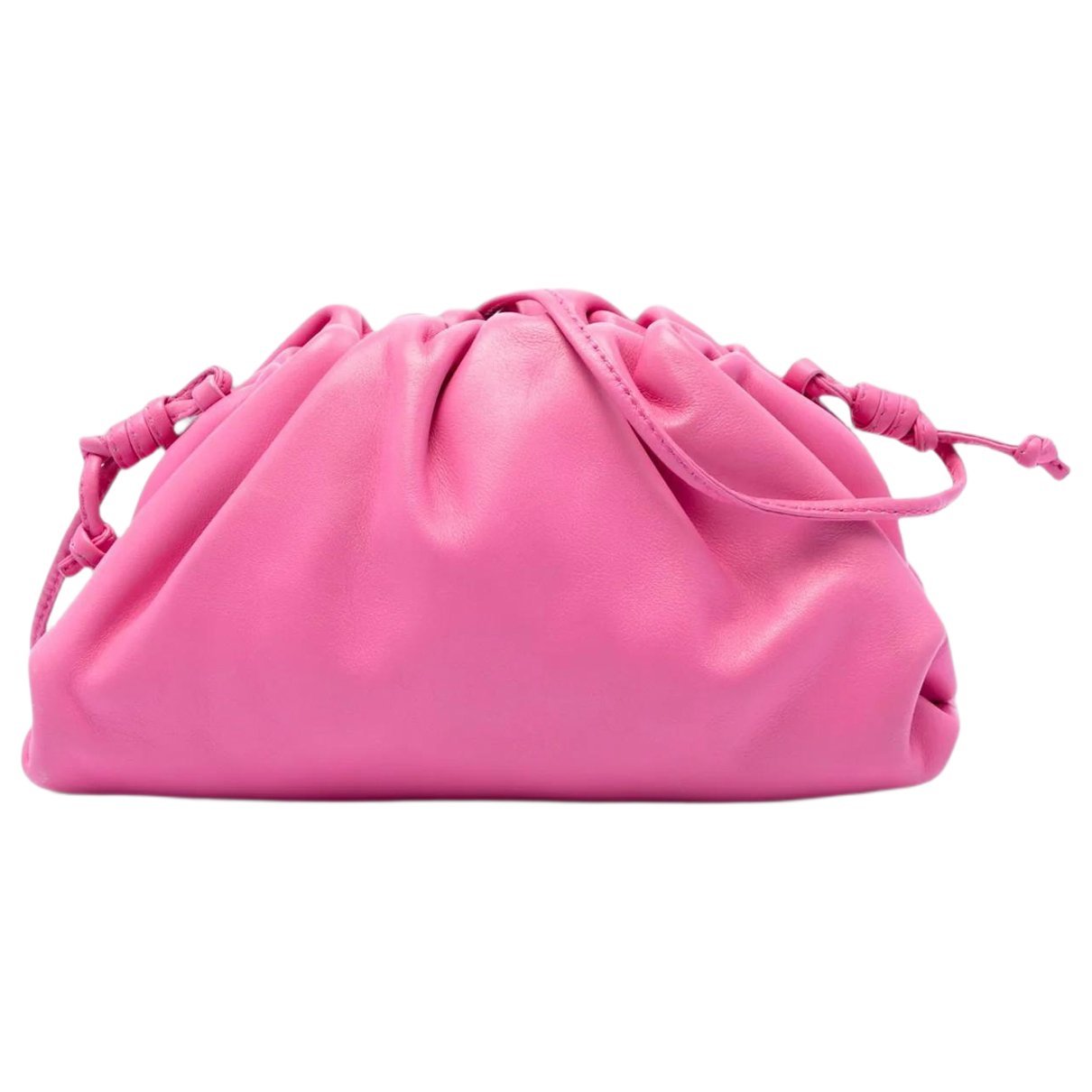 Pouch leather crossbody bag