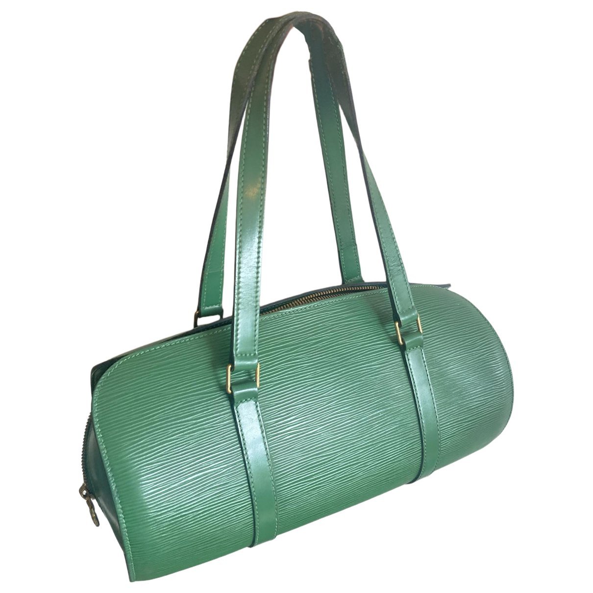 Soufflot Vintage leather handbag