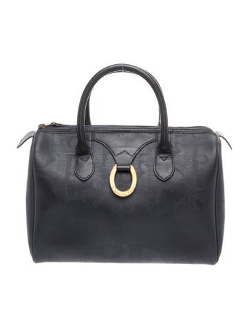 Leather Top Handle Bag Vintage