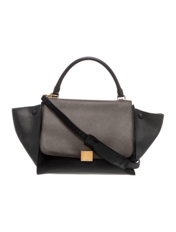 Celine Leather Trapeze Medium Vintage