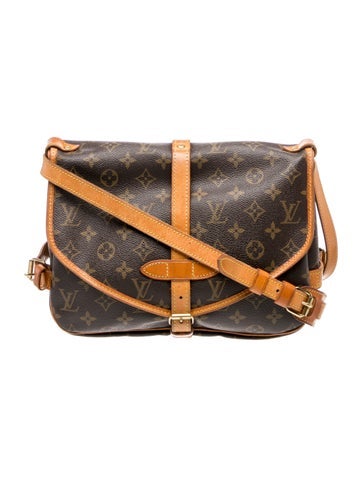 LV Monogram Saumur 30