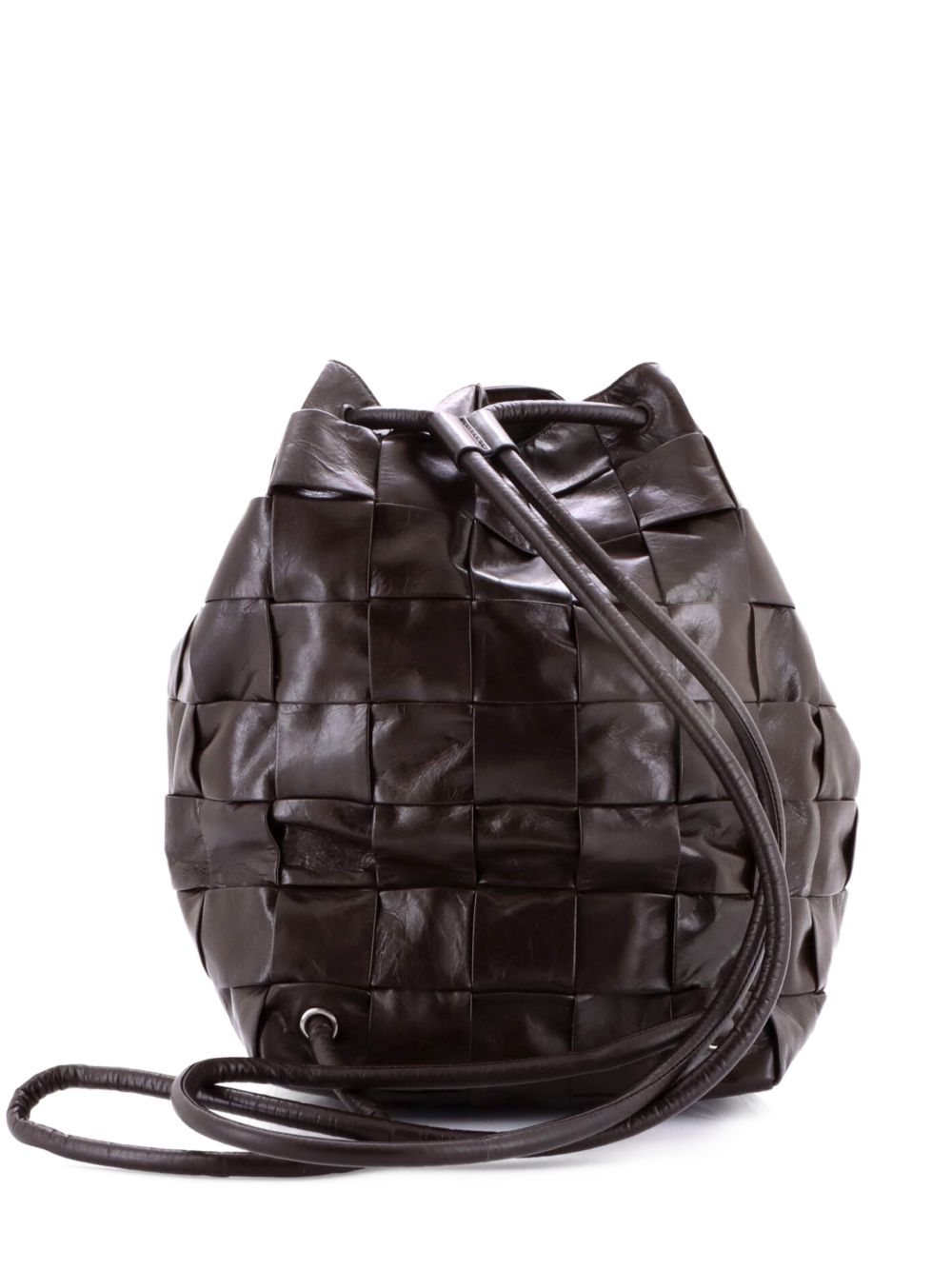 Bottega Veneta Cassette Sailor Maxi Intrecciato Leather Small backpack