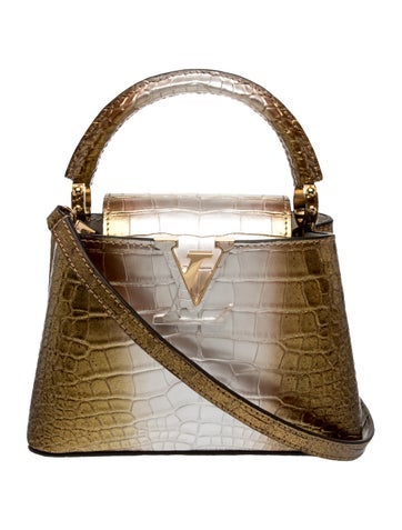 Alligator Capucines Mini