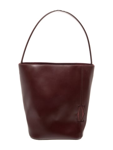 Leather Bucket Bag