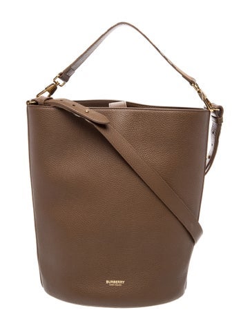 Leather Calfskin Bucket Bag