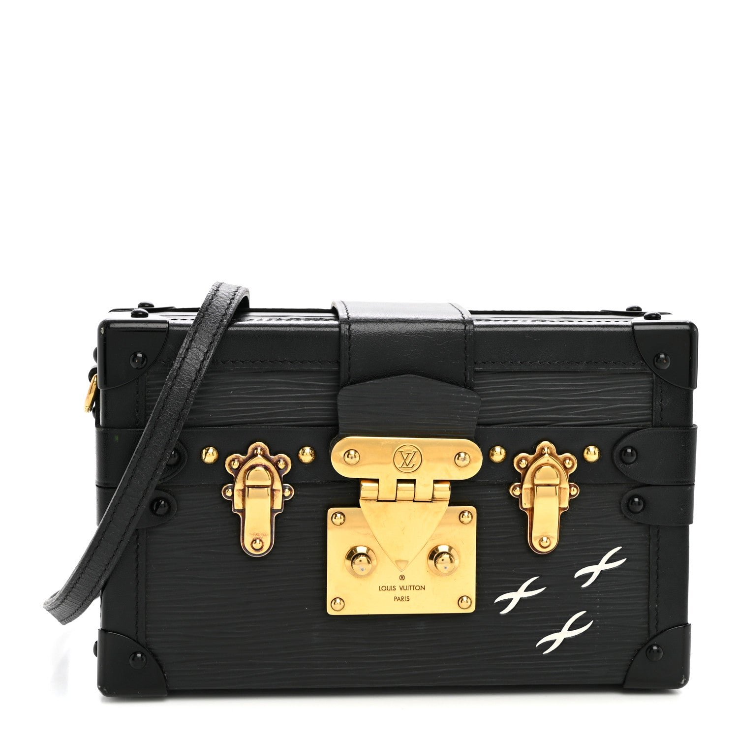 Louis Vuitton Epi Petite Malle Black