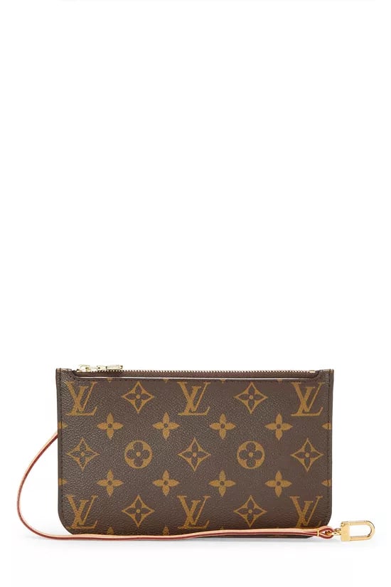 Monogram Canvas Neverfull Pouch PM NM