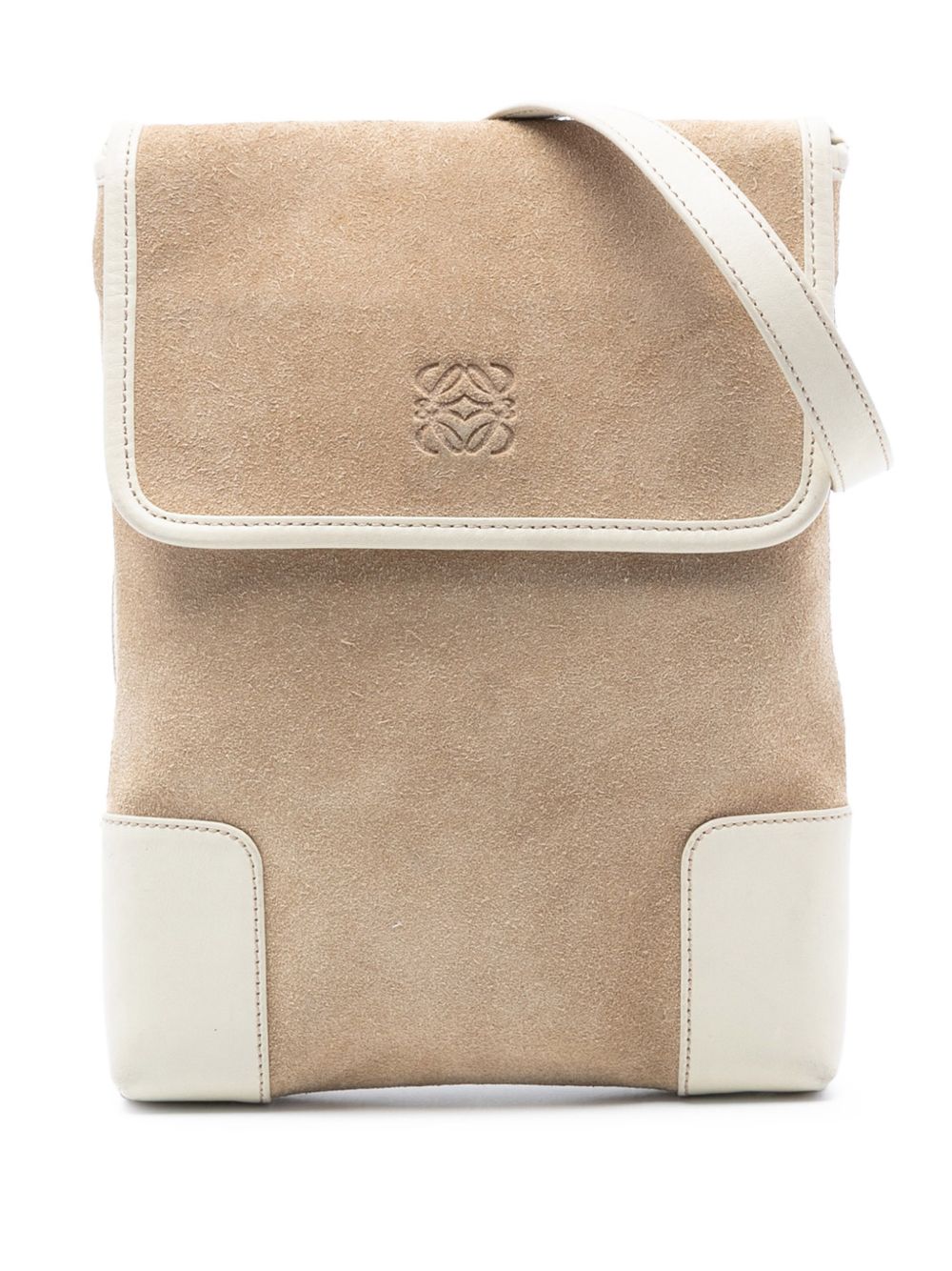 2003 Suede Anagram crossbody bag