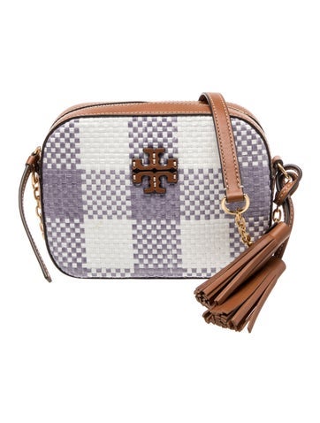 Tory Burch Raffia Shoulder Bag