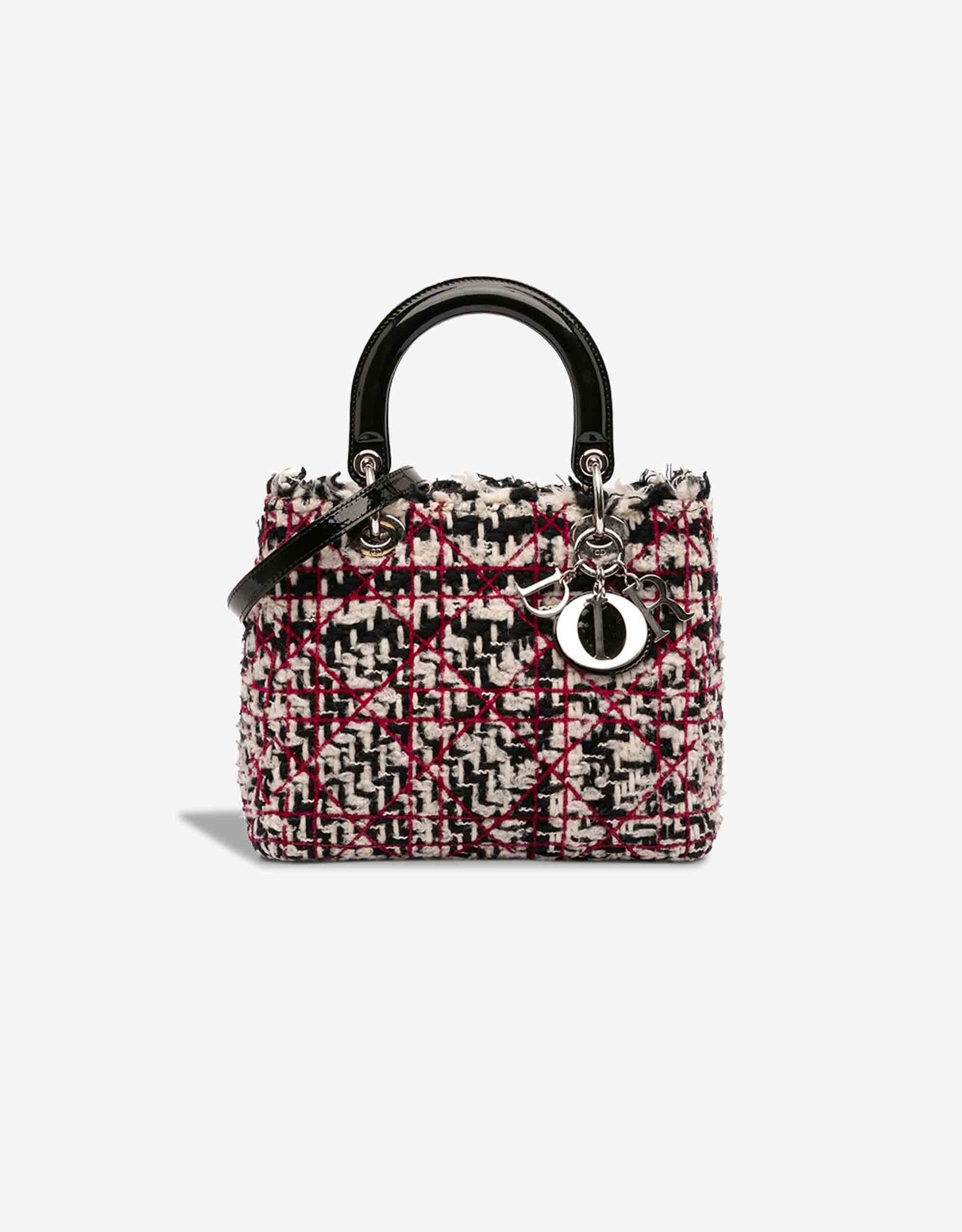 
		Lady Medium Tweed / Patent Black / White / Red    