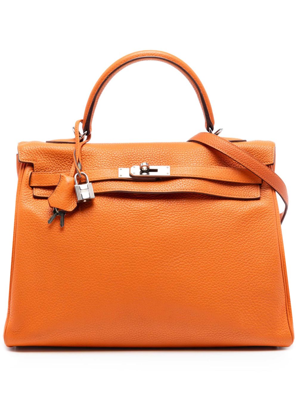 Hermes 2010 Togo Kelly II Retourne 35 satchel