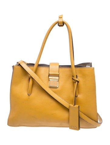 Leather Top Handle Bag