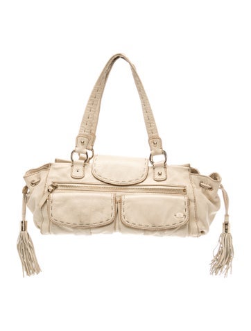 Lancel Leather Top Handle Bag