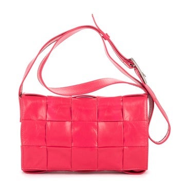 Leather Small Cassette Crossbody