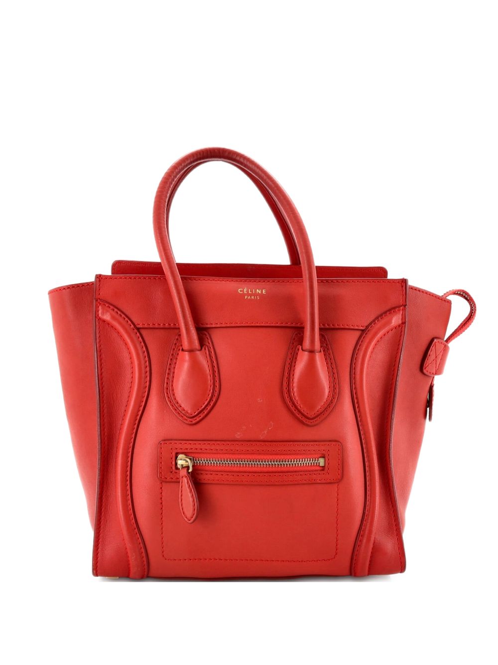 Luggage Bag Smooth Leather Micro tote bag