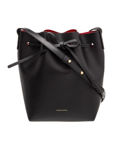 Leather Bucket Bag