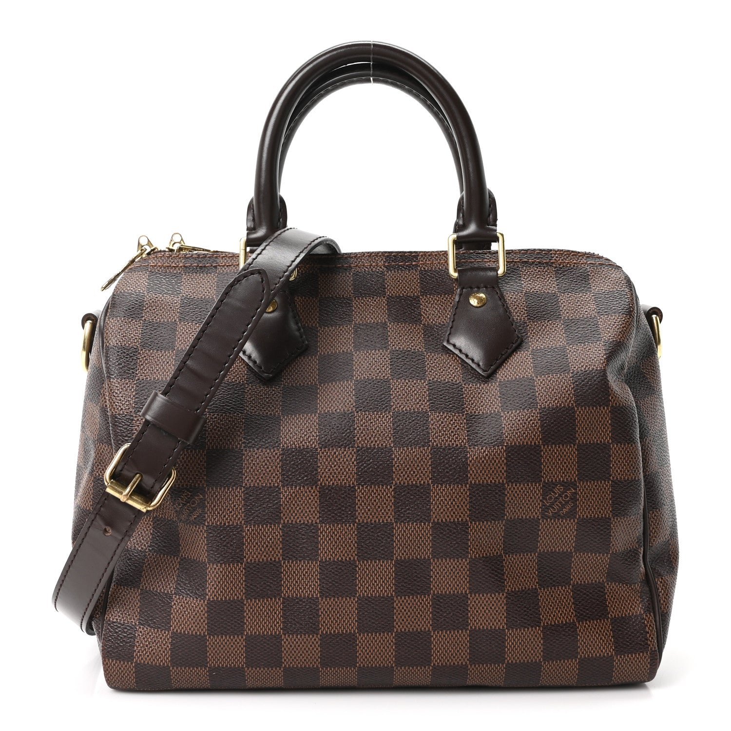 Louis Vuitton Damier Ebene Speedy Bandouliere 25