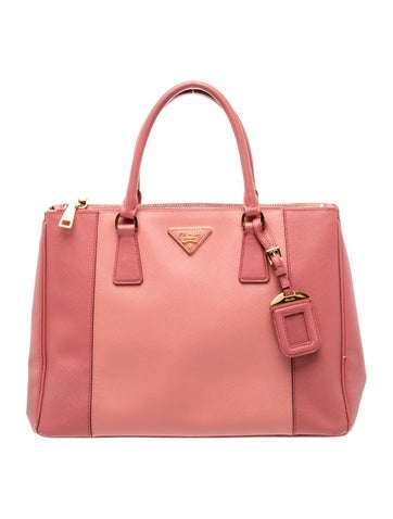 Saffiano Lux Leather Galleria Tote Large