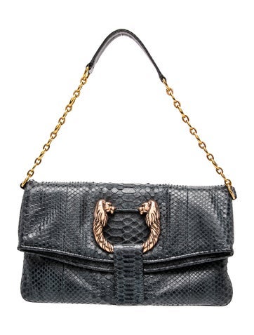 Bvlgari Python Evening Bag