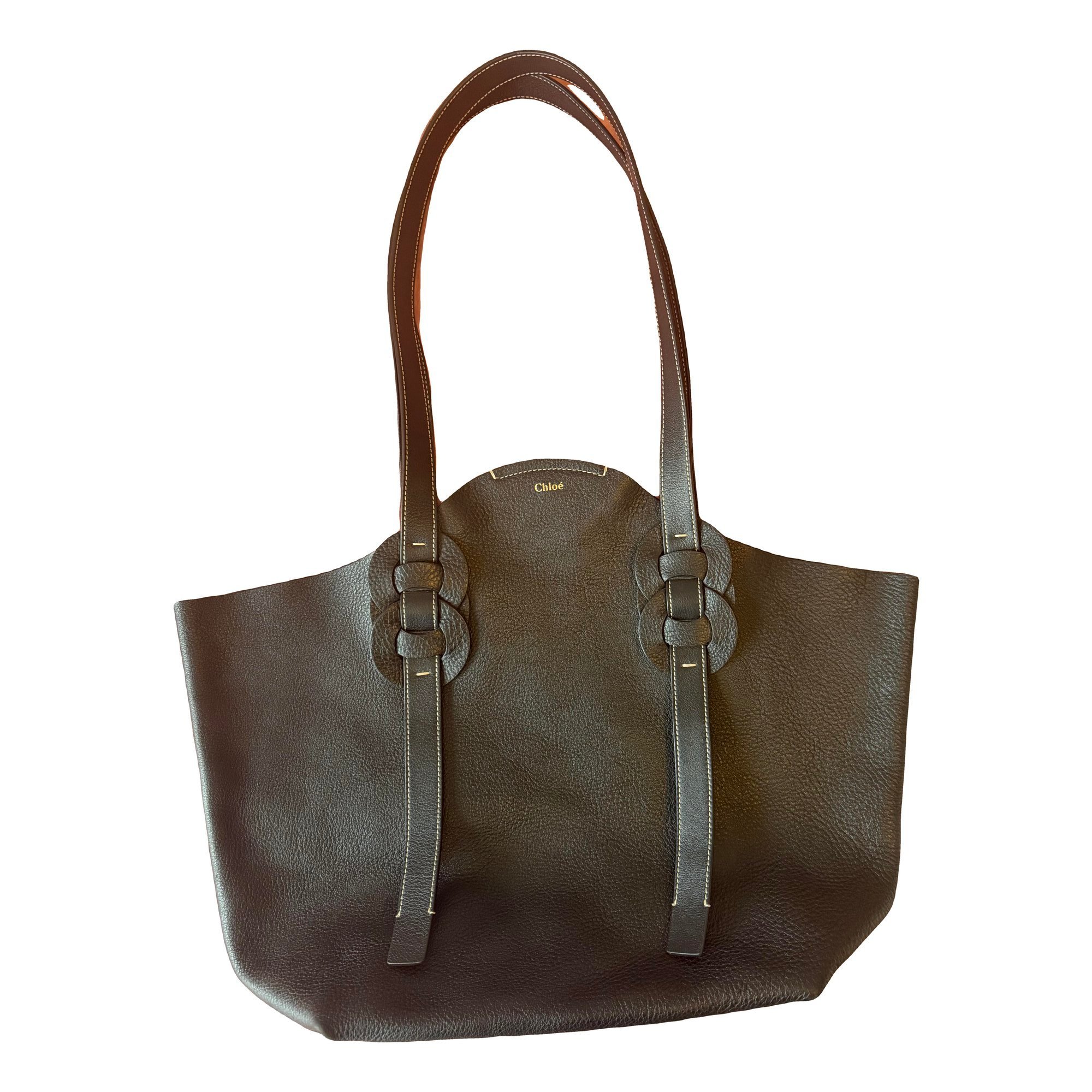 Darryl leather handbag