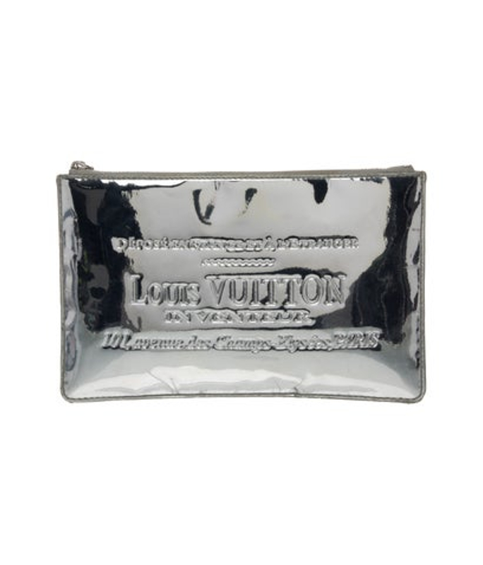 Louis Vuitton Vuitton Miroir Patent Leather Plat Pochette Vintage