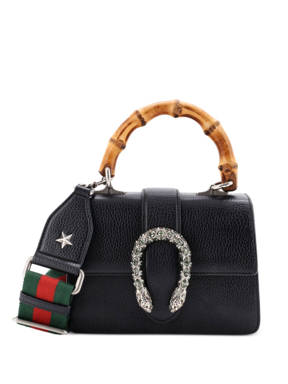 Dionysus Bamboo Top Handle Bag Leather Mini satchel