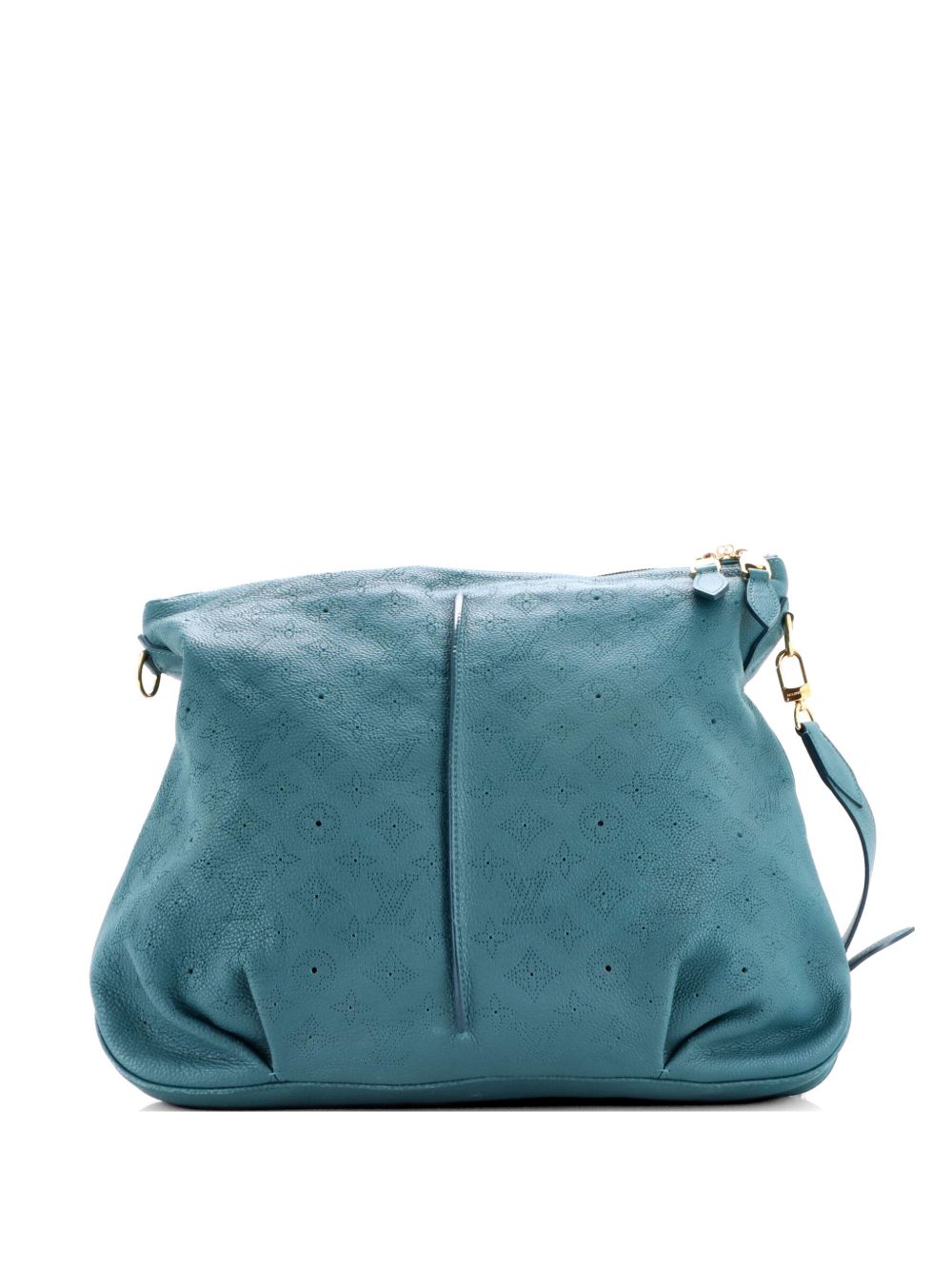 Louis Vuitton Selene Handbag Mahina Leather MM hobo bag