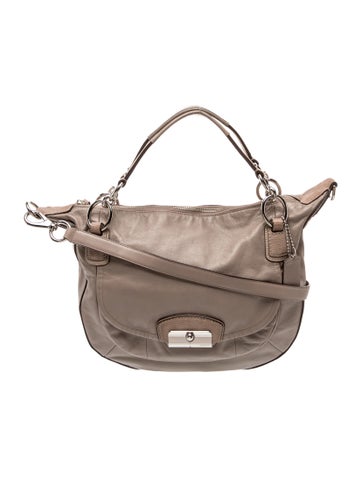 Leather Top Handle Bag